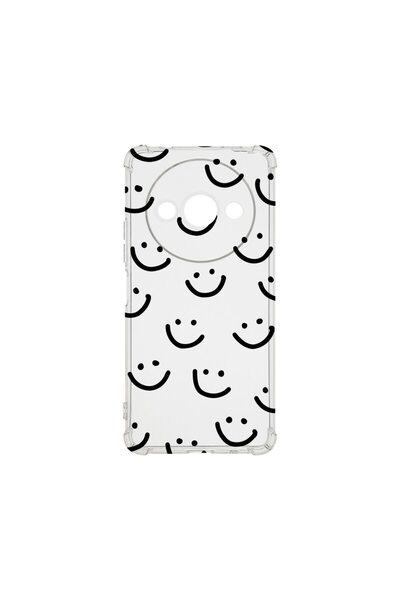 bestcase Husa pentru Xiaomi Redmi A3, BestCase¬Æ Anti Shock 1.5MM, Smiley, Ai...