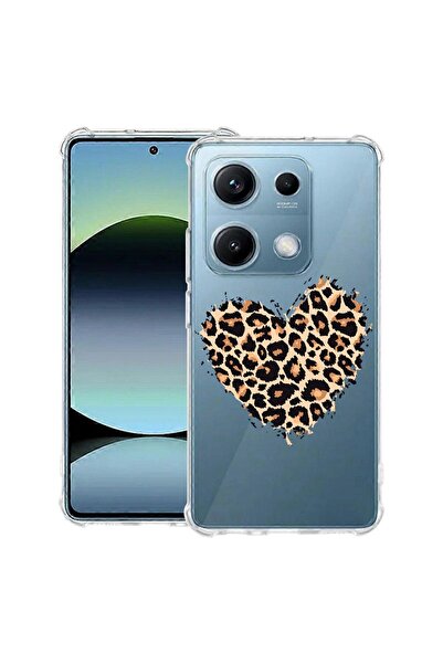 bestcase Противоударен калъф за Xiaomi Redmi Note 14S, Леопардово сърце, 1997...