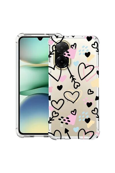 bestcase Αντικραδασμική θήκη για Xiaomi Redmi A5, Σύμβολα Αγάπης, 2030996 AS 764