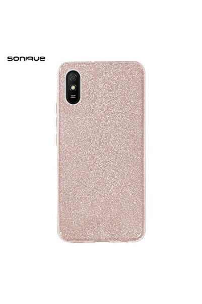 Sonique Θήκη Σιλικόνης Shiny Xiaomi Redmi 9A / Redmi 9AT Ροζ