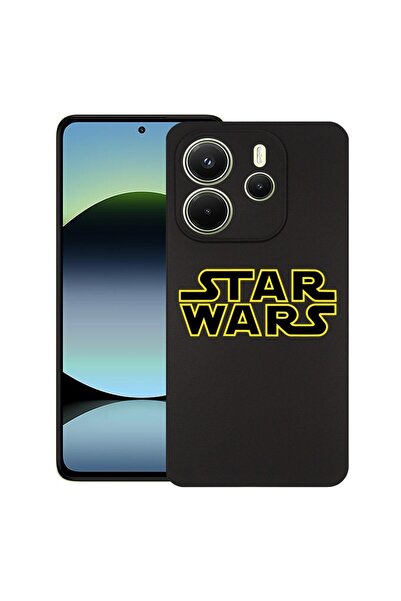 bestcase ¬Æ Husa pentru Xiaomi Redmi Note 14, Star Wars, Slim Silicon 0.8MM, ...