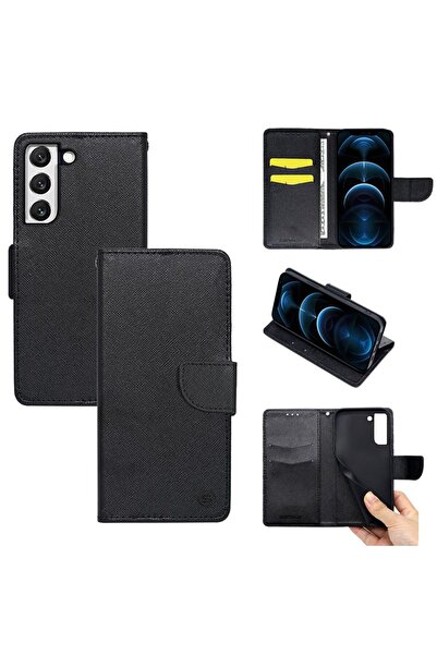 Sonique Θήκη Πορτοφόλι Trend Wallet Samsung Galaxy S22 Plus Μαύρο