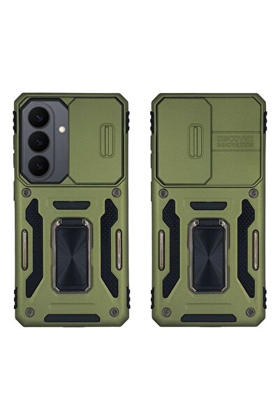 Sonique Θήκη Ring Armor CamShield για Samsung Galaxy S26 Χακί
