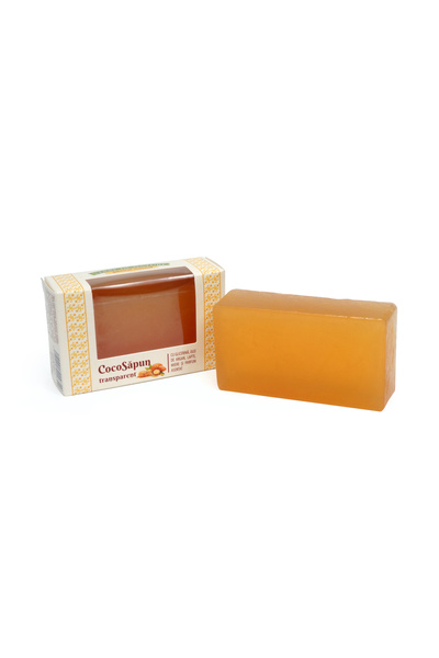 Verre De Nature CocoSapun transparent cu argan, lapte, miere si parfum asorta...