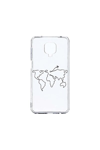 bestcase Прозрачен силиконов калъф 2ММ, съвместим с Xiaomi Redmi Note 9 Pro /...