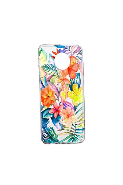 bestcase Husa Silicon Flori tropicale, Compatibila cu Xiaomi Redmi Note 9 Pro...