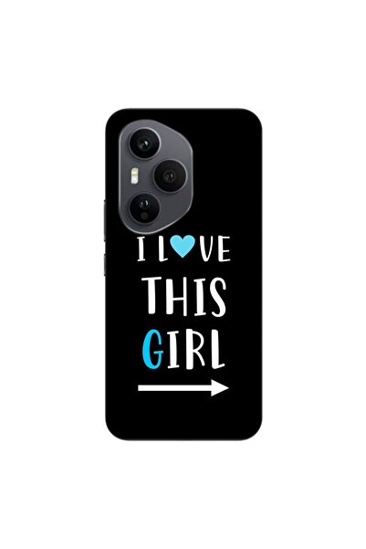 OEM Husa compatibila cu Honor 400 Pro Silicon Gel Tpu Model Cupluri I love Th...