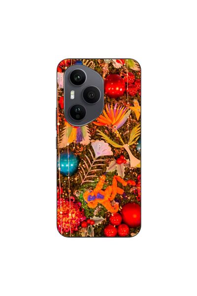 OEM Husa compatibila cu Honor 400 Pro Silicon Gel Tpu Model Craciun Decor Bra...