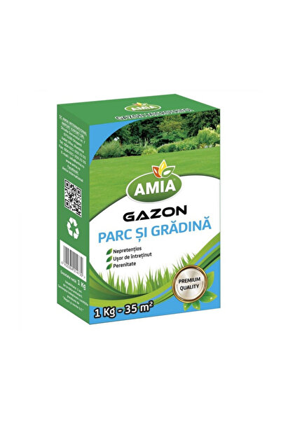 Amia Seminte de gazon pentru parc si gradini, 1 kg