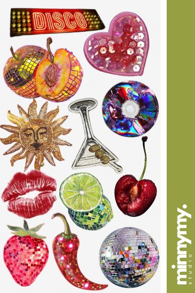Minnymy Maximalist Girl Collection Sticker, Decal, Agenda, Journal, Planner, Bullet Journal, Scrapbook, Pinterest