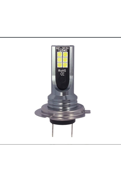 zerzembe Otomobil H7 LED Far Ampulleri – 12 SMD 3030 Sis Lambası Dönüşüm Kiti...