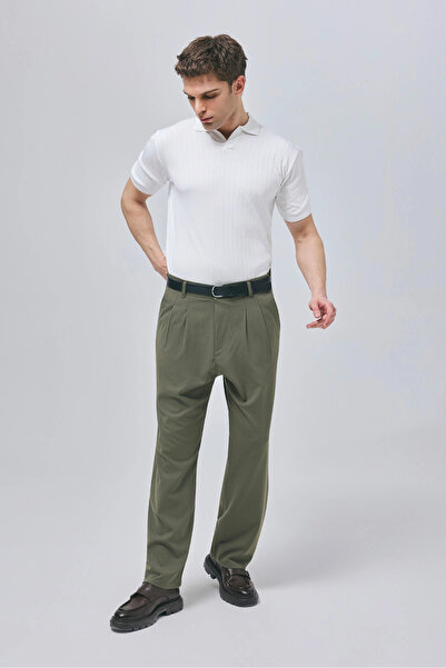 MARDA Baggy Fabric Trousers