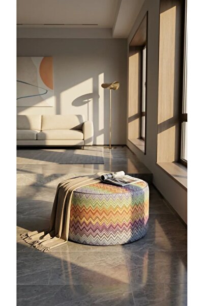 GALAXY HOME FURNİTURE DESENLİ PUF