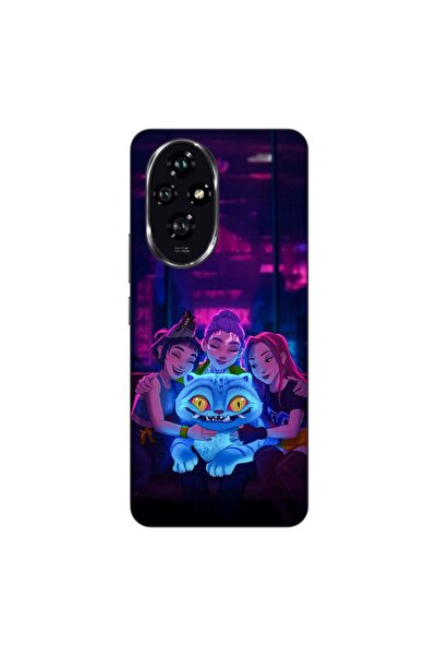 OEM Θήκη συμβατή με Honor 200 Σιλικόνης Gel TPU με σχέδιο KPop Demon Hunters ...