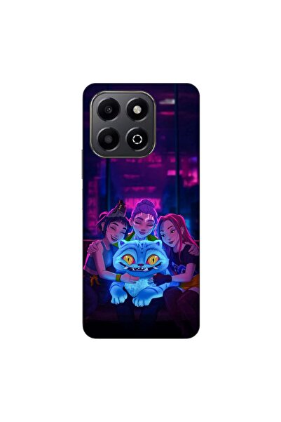 OEM Husa compatibila cu Honor X6b Silicon Gel Tpu Model KPop Demon Hunters Ha...