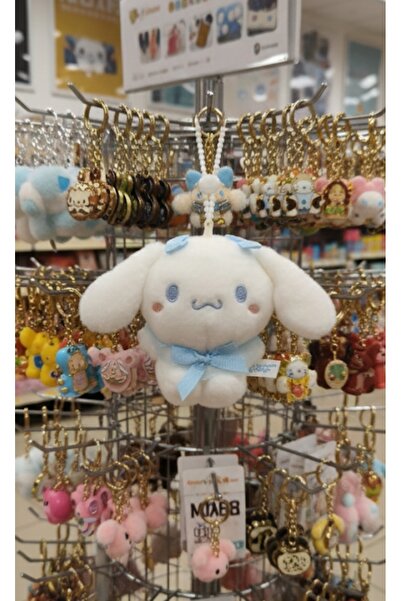 Takara Tomy Cinnamoroll anahtarlık 12cm tüylü sanrio hello kitty anahtarlık