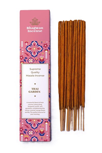 Bhagwan Incense Grădină Thailandeză - bețișoare parfumate masala naturale pre...