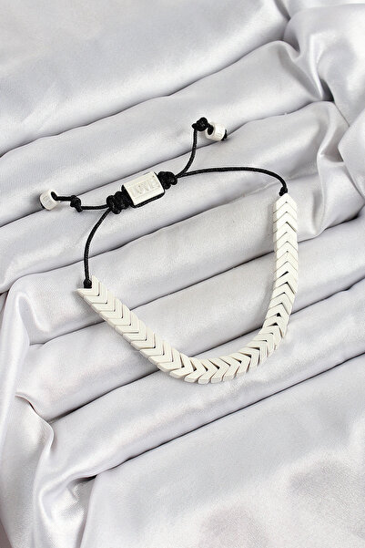 northcity n White Juju Women's Bracelet with Brass Lift 5886 – Stylish and Se...