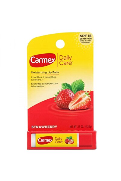 Carmex بلسم شفاه للعناية اليومية بنكهة الفراولة المنعشة 4.25 جرام