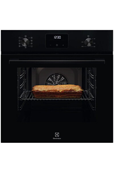 Electrolux LOFGF00BK Built-in Oven, Electric, 65 l, Grill, 1-level telescopic...