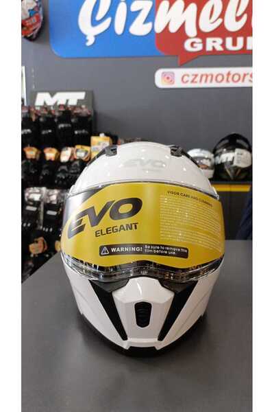 EVO ELEGANT Evo çene açılır güneş vizörlü ce belgeli kask
