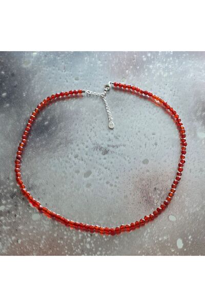 DRUZY Colier carneol Ignite#1
