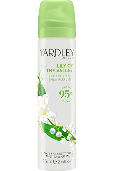 Yardalı Refreshing Body Spray for Women, Lily of The Valley,75ML