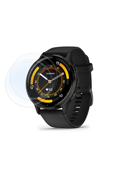 Phonextra واقي شاشة نانو 9H متوافق مع جهاز Garmin Venu 3 مقاس 45 ملم، قطعتين،...