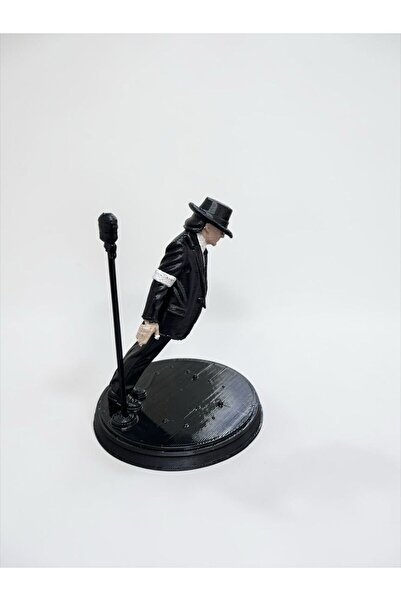 CRAFTEL Michael Jackson Heykeli Smooth Criminal Eğilme Pozu Sanatçı Heykelcik...
