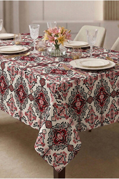 Soft Kare Duck Fabric Liquid-Proof Tablecloth– Stain Resistant ,Erasable,Deco...
