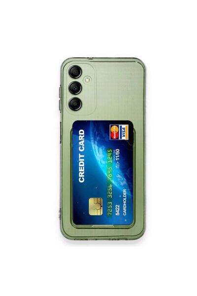 OEM Samsung Galaxy A16 5g Case Card Transparent Silicone - Transparent