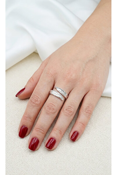 İris Jewelrys Çelik Samira Silver Yüzük