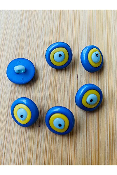 Lorin hobi Bottom-Mounted Evil Eye Baby Button 14 mm 10 Pieces Model;1