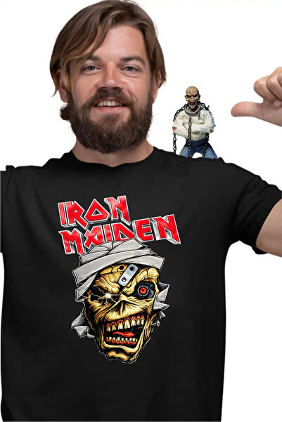 OEM Tricou Barbati Iron Maiden Mummy Heavy Metal