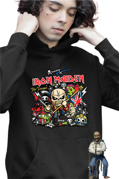 OEM Iron Maiden Trooper Kids Boys Sweatshirt