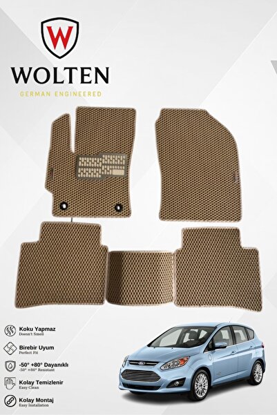 w wolten german engineered C-MAX-FORD-(2003-2019) İÇİN EVA İÇ PASPAS TAKIMI (...