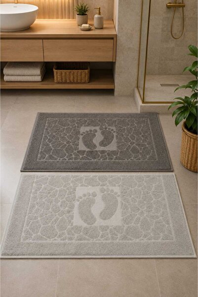 Mela Home 2 prosopuri pentru picioare-covorașe pentru picioare 50*70 cm 2 buc...