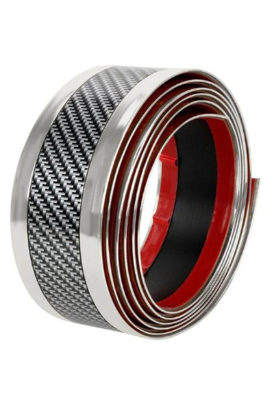 OEM Bandă auto universală din carbon 5D, protecție exterioară, pentru praguri...