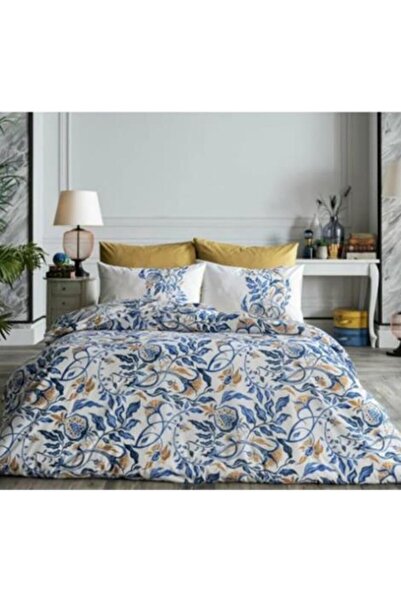 Doqu Home Festival Royal Double Duvet Cover Set - Blue