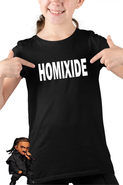 OEM Tricou Copii Fete Playboi Carti Homixide