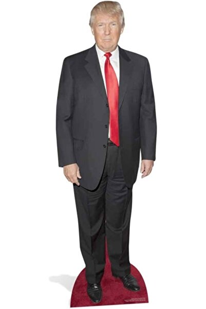 STAR CUTOUTS دونالد ترامب - لوحة من الورق المقوى للسجادة الحمراء مقاس 24 × 74...