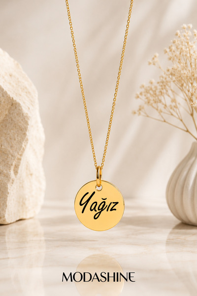 MODASHİNE Yağız İsimli Kolye