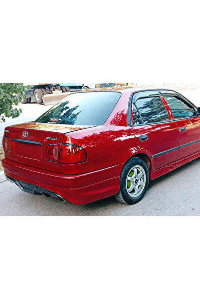 Aysimoto Dizayn TOYOTA COROLLA TERRA ARKA TAMPON EKİ - FİBER ASTARLI -