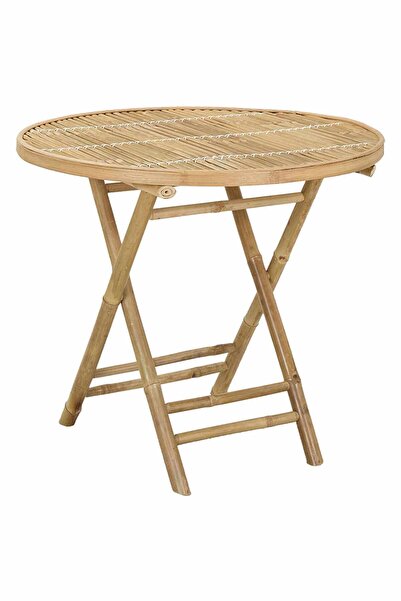 vidaxl Garden Table 80 x 70 cm Bamboo