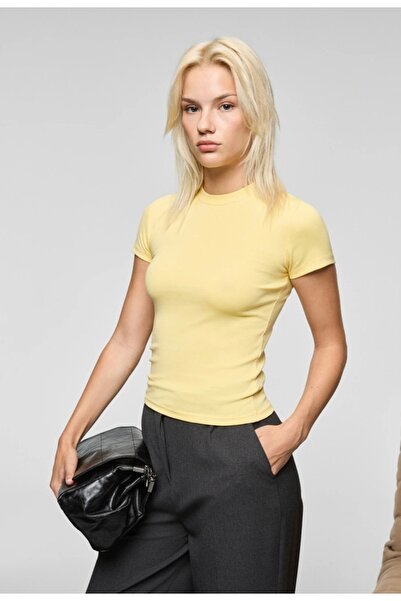 cielyra vücudu saran kemer boy crop top