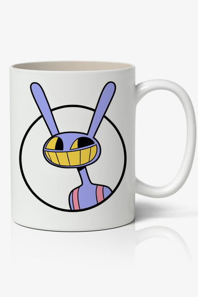 Toyaso The Amazing Digital Circus Jax Themed White Mug Cup Gift for a Friend ...
