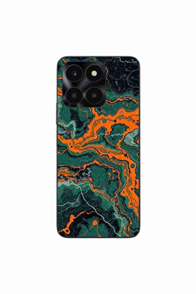 OEM Husa compatibila cu Honor X6a Silicon Gel Tpu Model Soft Jade Marble