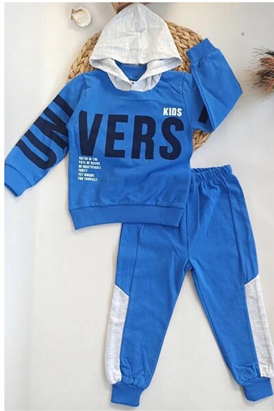 BEBENAZ Wers Printed Hoodie Seasonal Children's Set