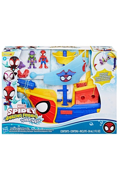Spidey and His Amazing Friends Set de joaca cu figurine, Spidey and his Amazi...
