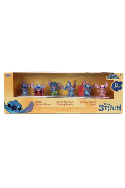 Jada Set 6 figurine metalice, Jada, Disney Stitch